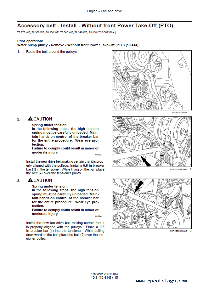 New Holland T8.360 T8.390 T8.420 Repair Manual New Holland T8.360 T8.390 T8.420 Repair Manual