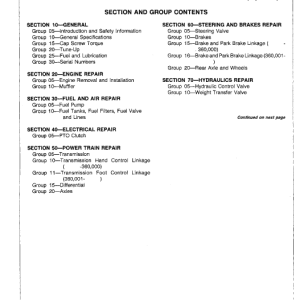 John Deere F910, F930 Front Mower Repair Technical Manual
