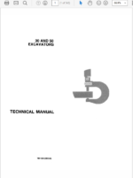 John Deere 30, 50 Excavator Service Manual