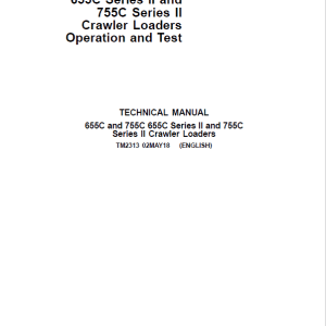 John Deere 655C manual