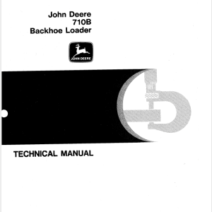 John Deere 710B Backhoe Loader Service Manual