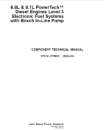 John Deere 6.8L, 8.1L PowerTech Repair Manual