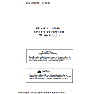 1-305-600x742 John Deere 853G Feller Buncher Technical Manual