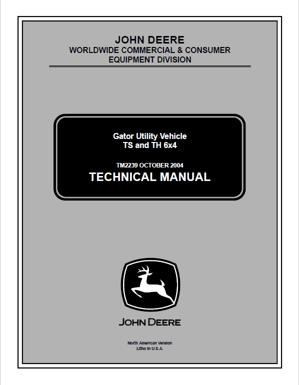 1-46 (1) John Deere Gator TS 4×2 and TH 6×4 Repair Service Manual