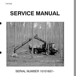 Timberjack 1010 Forwarder Service Repair Manual