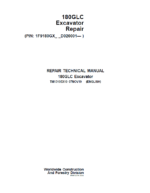 John Deere 180GLC Excavator Repair Service Manual