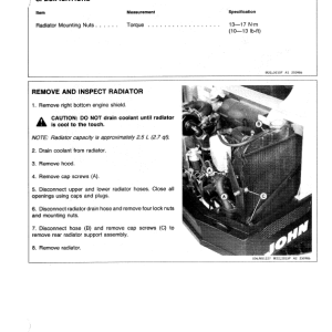 John Deere 15 and 25 Excavator Repair Service Manual
