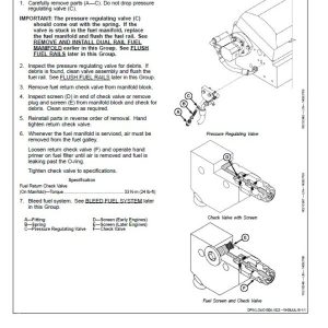 John Deere PowerTech 10.5L, 12.5L Diesel Engines Level 6 Lucas Electronic Fuel Systems Repair Manual