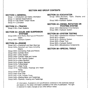 John Deere 490 Excavator Service Manual