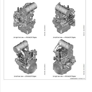 John Deere 4TNV94CHT Diesel Engine Repair Manual
