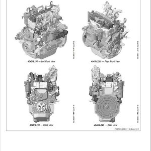 John Deere 4045 2-Valve Diesel Engine Level 34 ECU Component Technical Manual