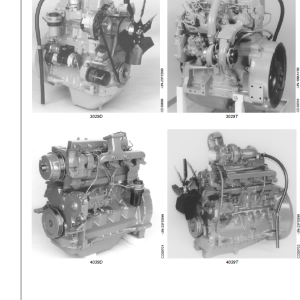 John Deere 3029, 4039, 4045, 6059, 6068 Engines Saran Repair Manual