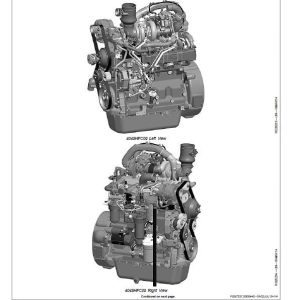 2-3 John Deere 4045 4-Valve Diesel Engine Level 34 ECU Service Repair Manual