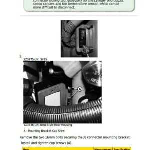John Deere 18 Speed PST Component Technical Manual