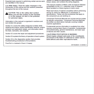 John Deere 3029 Diesel Engine – Denso ECU Repair Manual