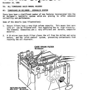 Timberjack C90 Series Delimber Service Repair Manual