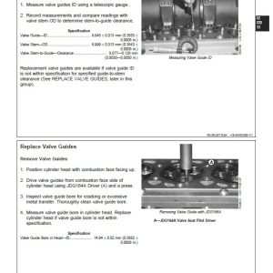 John Deere PowerTech 10.5L, 12.5L Base Engine Service Repair Manual
