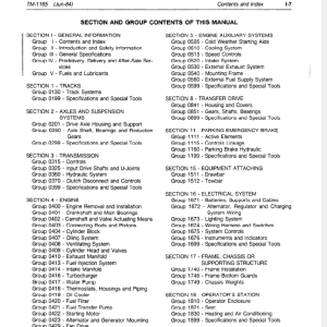 John Deere 855 Crawler Loader Service Manual