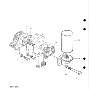 John Deere 250 OSA Forwarders Parts Catalog Manual