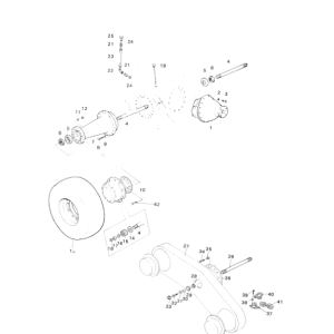John Deere 250 FMG OSA Forwarders Parts Catalog Manual