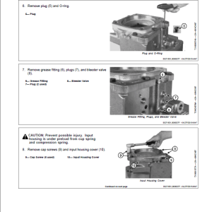 John Deere 190GW Wheeled Excavator Repair Services Manual