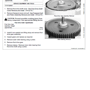 John Deere 40, 4000 Winches Component Technical Manual