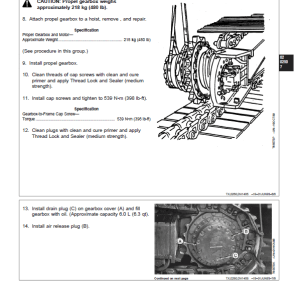 John Deere 792D LC Excavator Repair Service Manual