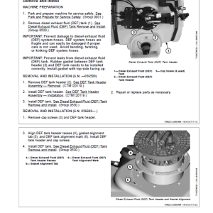 John Deere 160GLC Excavator Repair Service Manual TM