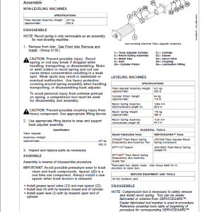John Deere 909MH Harvester Repair Manual