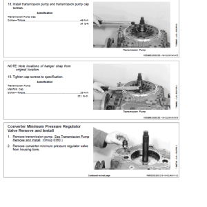 John Deere 644K 4WD Engine S2 & T3 Loader Technical Manual