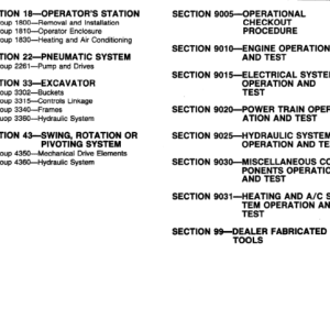 John Deere 790, 792 Excavator Service Manual
