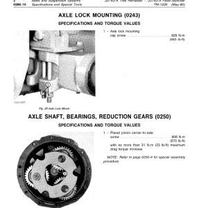 John Deere 743A Harvester & Feller-Buncher Service Manual