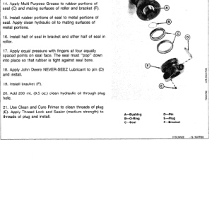 John Deere 793D Feller Buncher Service Manual