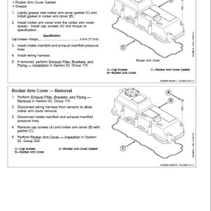 John Deere 4TNV94CHT Diesel Engine Repair Manual
