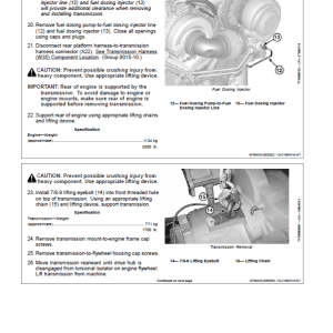 John Deere 870G, 870GP, 872G, 872GP Grader Manual