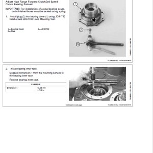 John Deere 744J, 824J 4WD Loader Repair Technical Manual