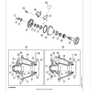 John Deere 870G, 870GP, 872G Grader Technical Manual