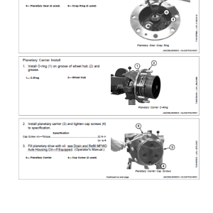 John Deere 210L EP Tractor Loader Repair Service Manual