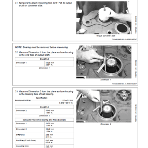 John Deere 844J Loader Repair Technical Manual