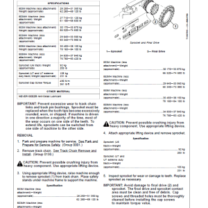 John Deere 803MH, 853MH, 859MH Harvester Closed-Loop Repair Manual SN