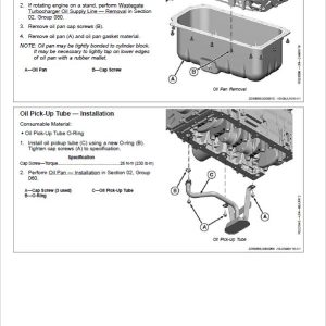 John Deere 4TNV98C, 4TNV98CT Engine Technical Manual