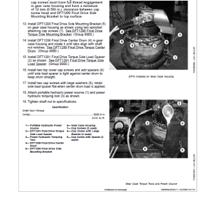 John Deere 953MH, 959MH Tracked Harvester Repair Manual