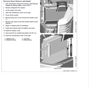 John Deere E60, E68 Excavator Repair Service Manual