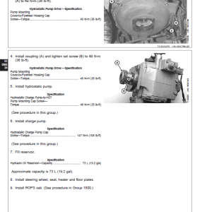 John Deere 244H Loader Repair Technical Manual
