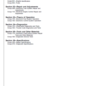 John Deere 6.8L, 8.1L PowerTech Repair Manual