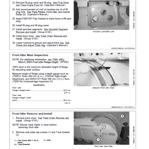 John Deere 755K Crawler Loader Repair Technical Manual