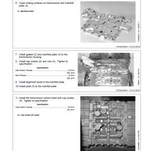 John Deere 544K 4WD Loader with Engine 6068HDW74 T3 Technical Manual
