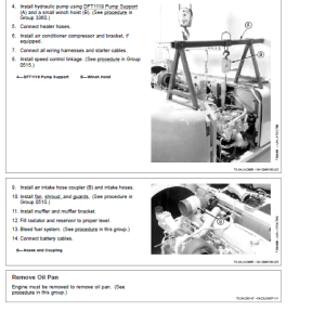 John Deere 270LC Excavator Repair Service Manual