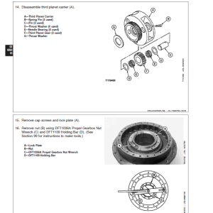 John Deere 330LC, 370 Excavator Repair Service Manual