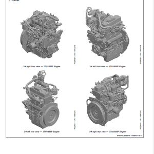 John Deere 3TNV88F Eco-Gov Diesel Engines Final Tier 4 Repair Manual